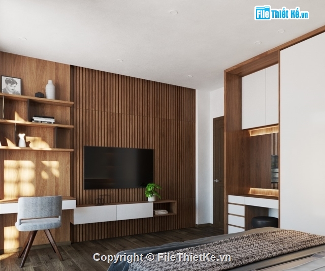 Model Sketchup Phòng ngủ,sketchup Phòng ngủ,giường ngủ Sketchup,Phòng ngủ