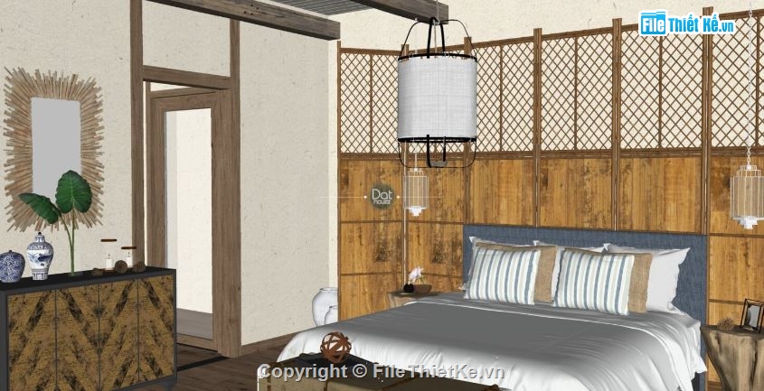 sketchup Phòng ngủ,thiết kế phòng ngủ sketchup,phòng ngủ model sketchup,file sketchup phòng ngủ,phòng ngủ file su