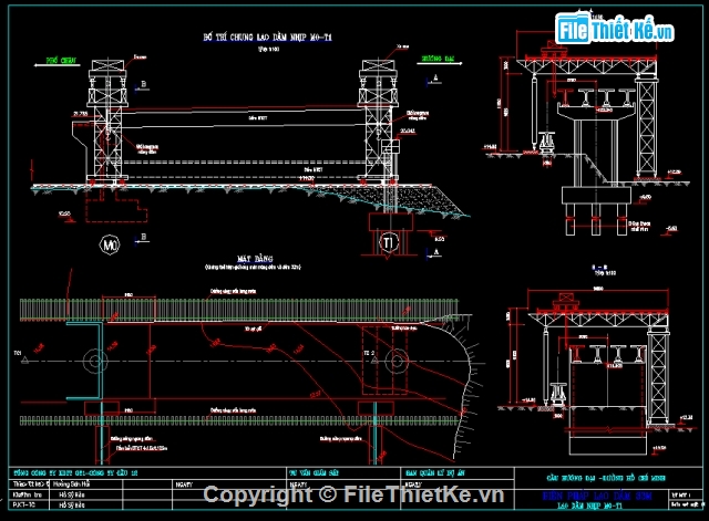 bản vẽ lao dầm,chế tạo dầm i,bptc dầm i33
