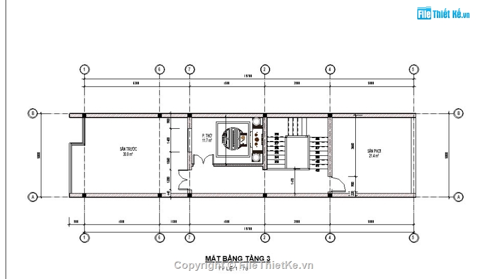 nhà phố 3 tầng,nhà 3 tầng,nhà kích thước 5 x 20m