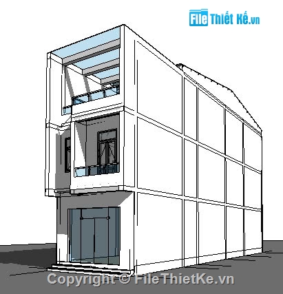 nhà phố 3 tầng,nhà 3 tầng,nhà kích thước 5 x 20m