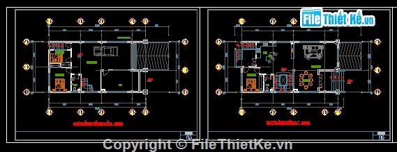 biệt thự 3 tầng kích thước 7.8x14.8,bản vẽ biệt thự kích thước 7.8x14.8 cao 3 tầng,biệt thự 3 tầng đẹp