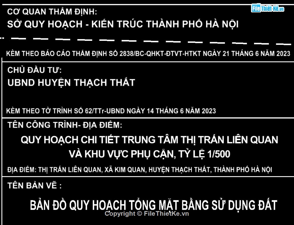 Quy hoạch chung thị trấn,Quy hoạch chi tiết,quy hoạch chung