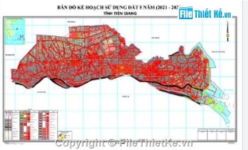 sử dụng đất,sử dụng đất chợ gạo tiền giang,File cad quy hoạch sử dụng đất