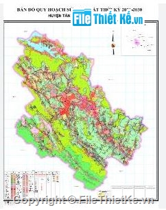 Quy Hoạch Chung,Quy hoạch sử dụng đất đến năm 2030,Huyện Tân Lạc,Hoà Bình