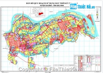 Quy hoạch sử dụng đất 2030,Quy hoạch sử dụng đất đến năm 2030,quy hoạch sử dụng đất Gia Bình