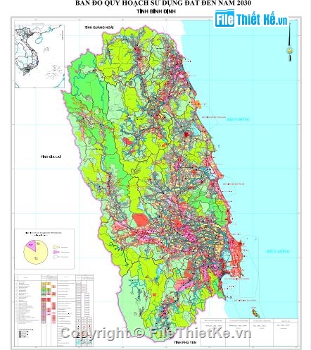 sử dụng đất,Quy hoạch sử dụng đất 2030,sử dụng đất Hoài Ân Bình Định