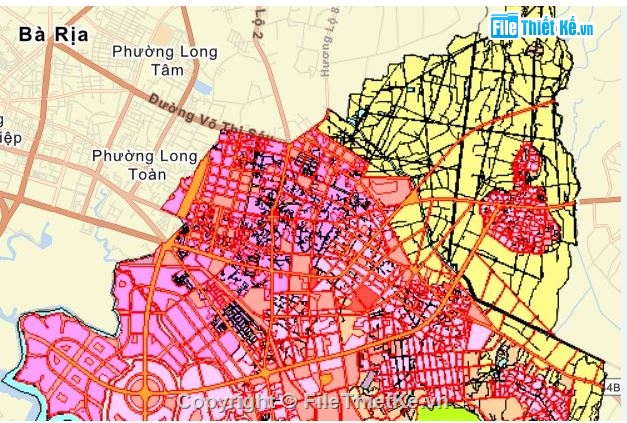 sử dụng đất,sử dụng đất huyện Long Điền,quy hoạch sử dụng đất