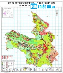 sử dụng đất,Quy hoạch sử dụng đất 2030,sử dụng đất Mai Châu