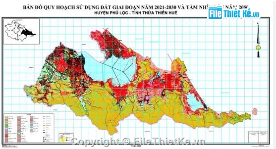 Quy hoạch sử dụng đất 2030,sử dụng đất Phú Lộc Thừa Thiên Huế,sử dụng đất Phú Lộc