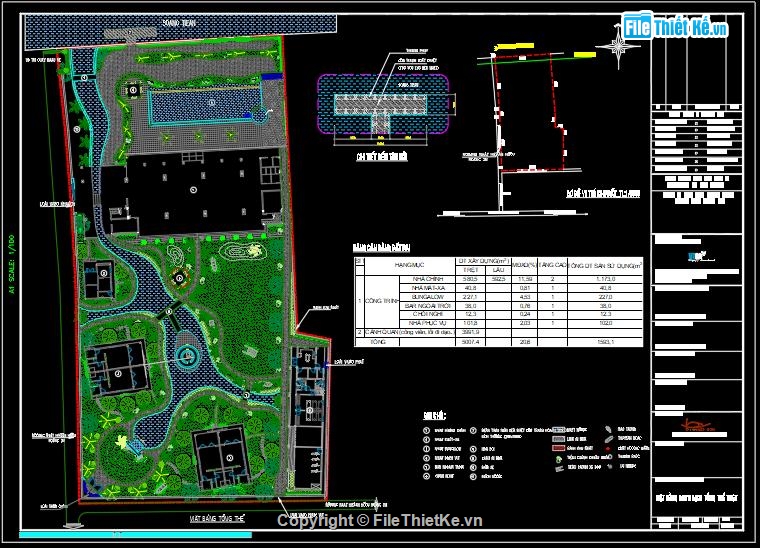 File cad khách sạn resort,Mẫu resort tiền giang,bản vẽ resort,resort nghỉ dưỡng,thiết kế resort,resort 5000 m2