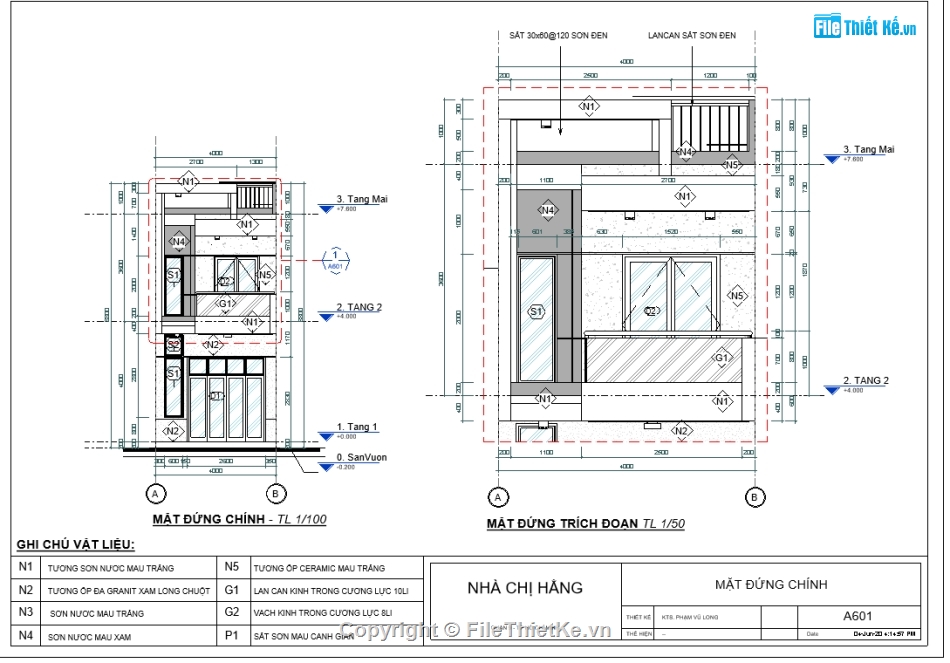 mẫu nhà phố 2 tầng đẹp,nhà phố 4x13.6m,revit nhà phố 2 tầng,bản vẽ nhà phố 2 tầng