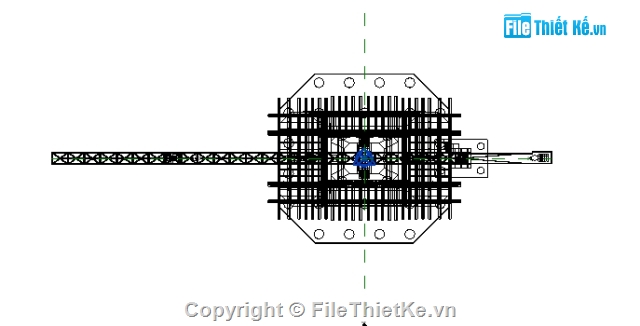 revit thi công cầu,thi công cầu,mô hình thi công,cầu đúc hẫng,thi công đốt K0,xây dựng cầu