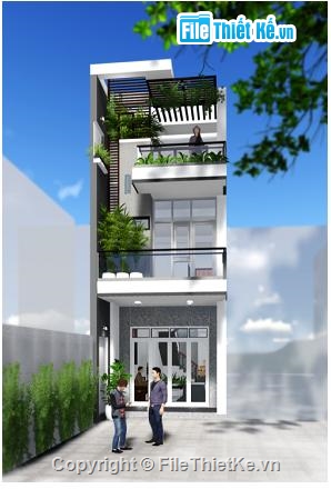 nhà phố,nhà phố 3 tầng,bản vẽ revit nhà phố,revit nhà 3 tầng,4x18m,nhà 4 x 18m