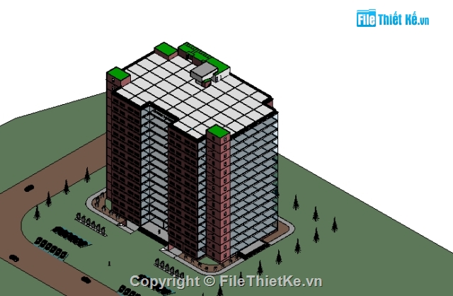 đồ án kiến trúc chung cư,revit kiến trúc chung cư,chung cư 14 tầng,thiết kế chung cư,chung cư 45x60,kiến trúc chung cư