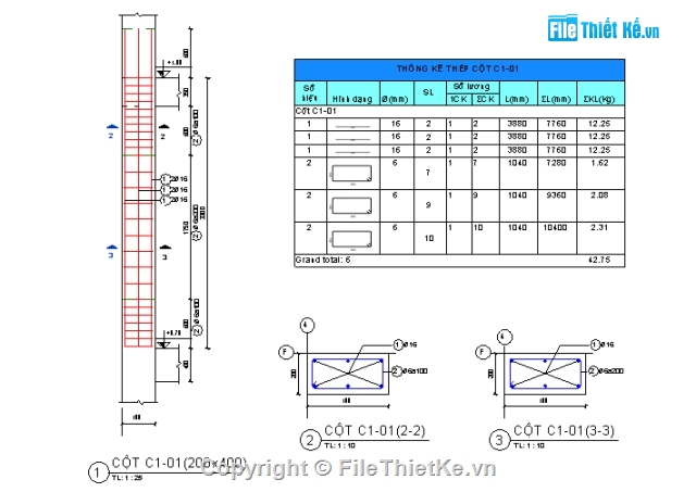 nhà 4 tầng,revit structure,thiết kế nhà phố,Nhà 8.5x15m