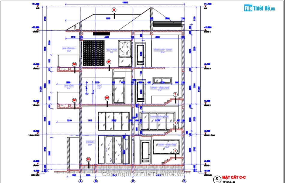 revit biệt thự 4 tầng,File revit biệt thự 4 tầng,Bản vẽ revit biệt thự 4 tầng,Biệt thự 4 tầng 10.5x12.08m,Bản vẽ biệt thự 4 tầng