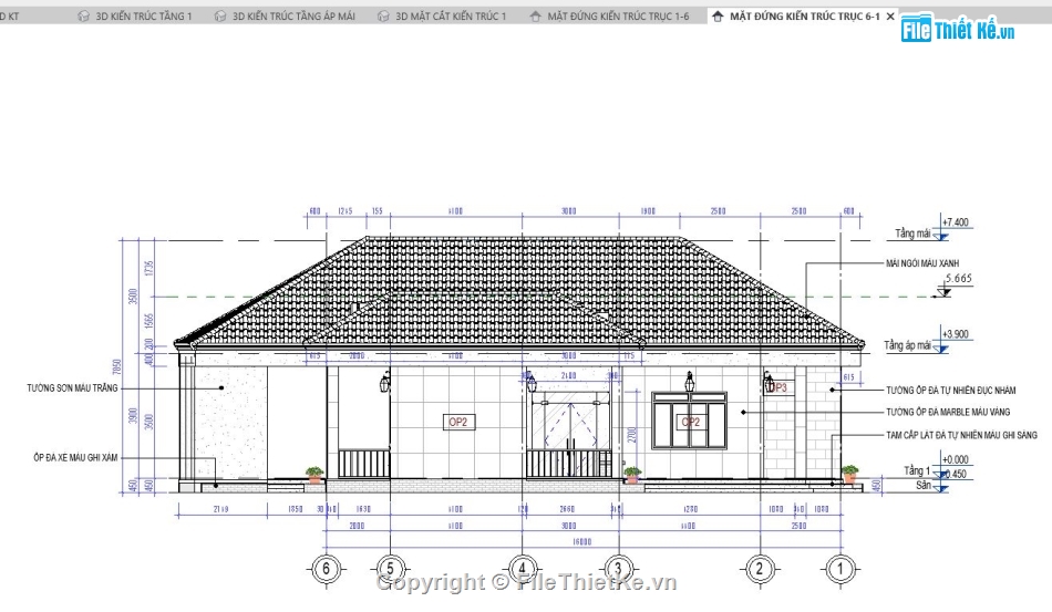 biệt thự 1 tầng revit,file revit biệt thự 1 tầng,bản vẽ revit biệt thự 1 tầng,Revit biệt thự 1 tầng 16.6x20.58m,Bản vẽ biệt thự 1 tầng,bản vẽ biệt thự revit