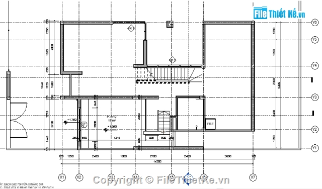 3 tầng,biệt thự 3 tầng,bt 3 tầng,revit biệt thự,9.6x14.5,thiết kế biệt thự