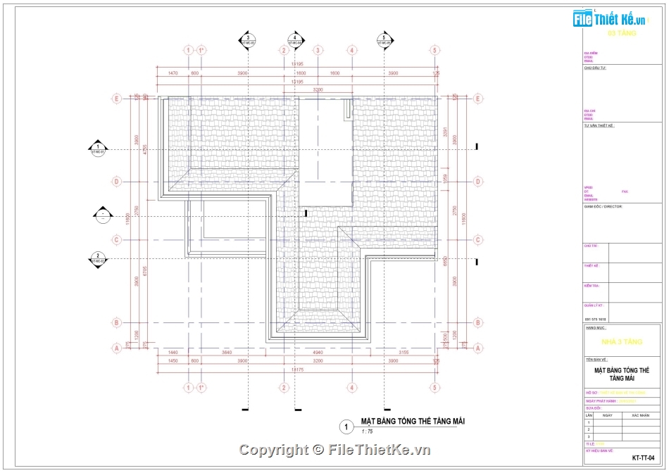 Kiến trúc biệt thự 3 tầng,Revit biệt thự 3 tầng 11.4x20.84m,revit biệt thự 3 tầng,bản vẽ revit biệt thự 3 tầng,file revit biệt thự 3 tầng