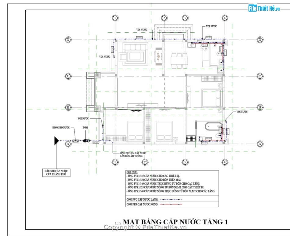 kiến trúc nhà mái thái,Nhà mái thái đẹp,File revit nhà,revit full,Revit đầy đủ nhà mái thái