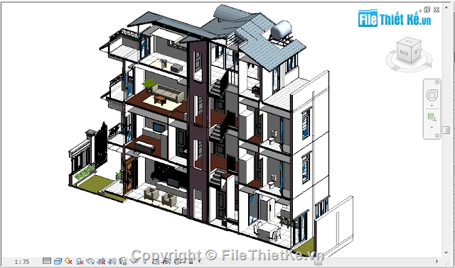 File revit villa,revit villa,villa