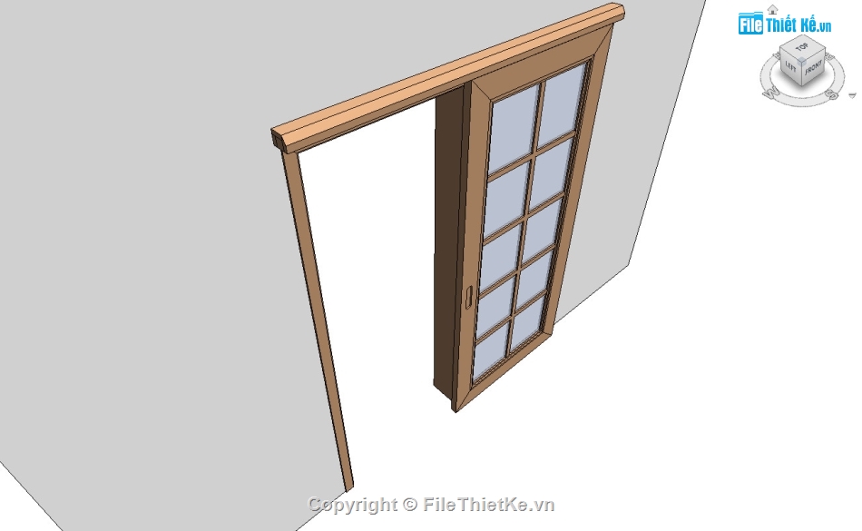 family revit cửa gỗ,family cửa gỗ trượt,Cửa gỗ thiết kế revit,Mẫu cửa gỗ revit,family cửa đi revit,cửa đi revit