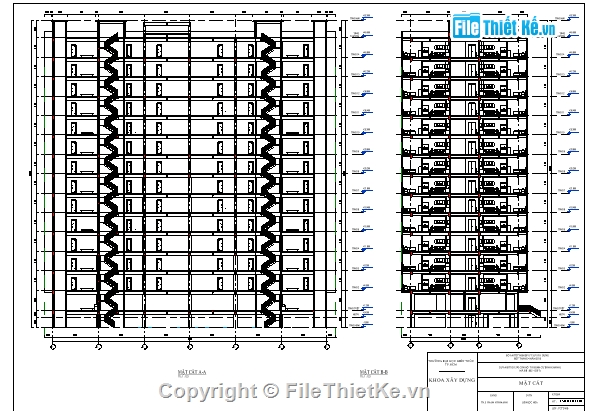 revit chung cư,chung cư 14 tầng,chung cư 48x19m,kiến trúc chung cư,thiết kế chung cư,nhà ở chung cư