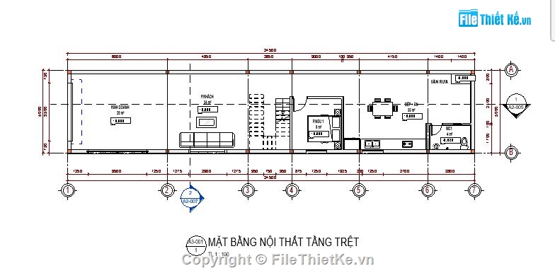 nhà ống 2 tầng 5x24.5m,Revit nhà phố 2 tầng 5x24.5m,nhà 2 tầng 5x24.5m,revit nhà phố 5x24.5m,bản vẽ revit nhà phố 2 tầng,kiến trúc revit nhà phố 2 tầng