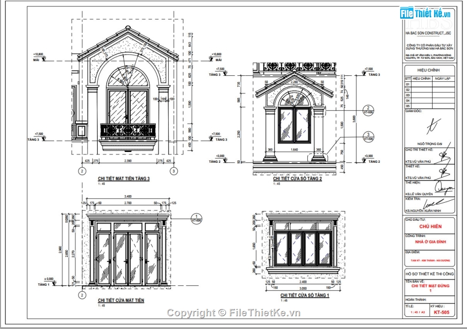 Nhà phố 3 tầng,Revit nhà phố 3 tầng,kiến trúc nhà phố 3 tầng,nhà phố 3 tầng 8x12m