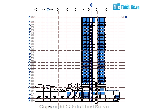 revit nhà cao tầng,revit văn phòng,revit chung cư,nhà cao tầng,nhà văn phòng,tòa nhà