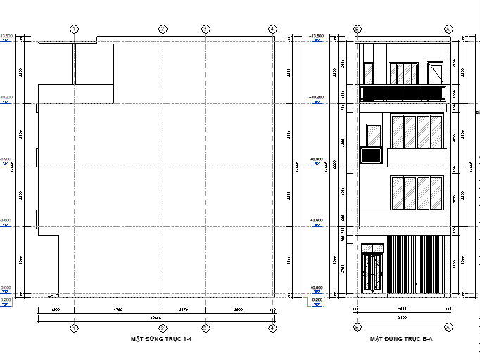 nhà phố 3 tầng,3 tầng 1 tum,nhà dần 3 tầng+1 tum,nhà phố 3 tầng +1 tum,revit nhà phố 3 tầng 5x15.5m