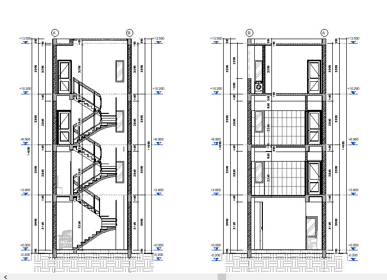 nhà phố 3 tầng,3 tầng 1 tum,nhà dần 3 tầng+1 tum,nhà phố 3 tầng +1 tum,revit nhà phố 3 tầng 5x15.5m