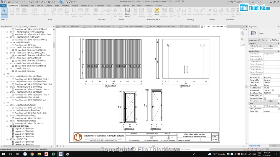 bản vẽ full kiến trúc,revit kiến trúc nhà phố 3 tầng,revit nhà phố 3 tầng,nhà phố 3 tầng 5x16m