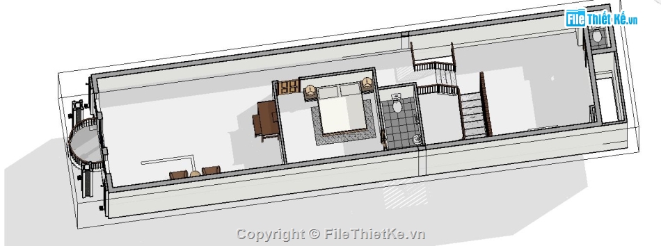 revit nhà phố 3 tầng,nhà phố 3 tầng 5x20.47m,File revit nhà phố 3 tầng,nhà phố 3 tầng revit,bản vẽ nhà phố 3 tầng