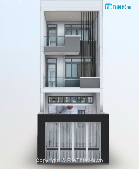kiến trúc 3 tầng,full kiến trúc,nhà phố 3 tầng