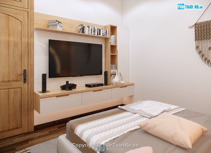 thiết kế phòng ngủ hiện đại,file sketchup phòng ngủ,phòng ngủ file su,model su phòng ngủ,phòng ngủ file sketchup