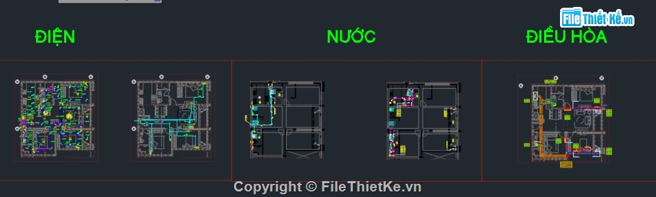 HVAC căn hộ,điện nước căn hộ,thiết kế điện nước dân dụng