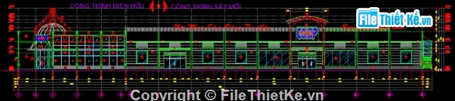 Phú mỹ hưng,siêu thị,kết cấu siêu thị,bản vẽ siêu thị,phú mỹ hưng,siêu thị co.op