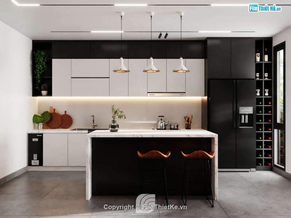 sketchup phòng khách,nội thất phòng bếp,sketchup nội thất,Sketchup bếp,sketchup bàn ghế ăn,File sketchup phòng khách