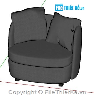 Sketchup 5 mẫu ghế,ghế đọc sách,mẫu ghế đẹp