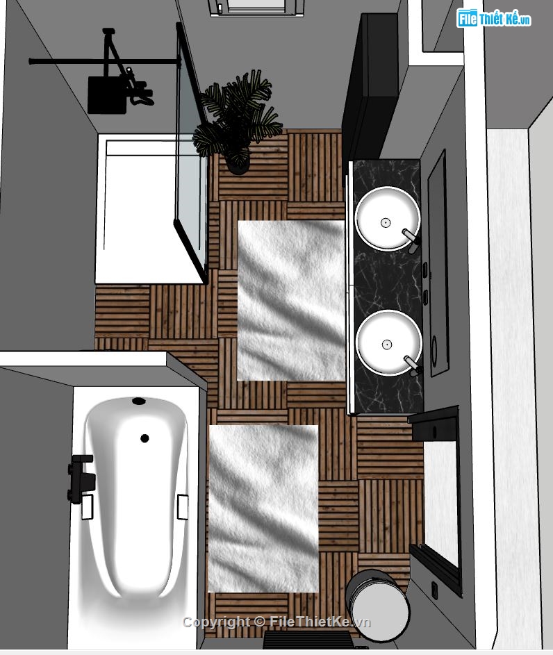 Mẫu phòng tắm,su phòng tắm,sketchup phòng tắm