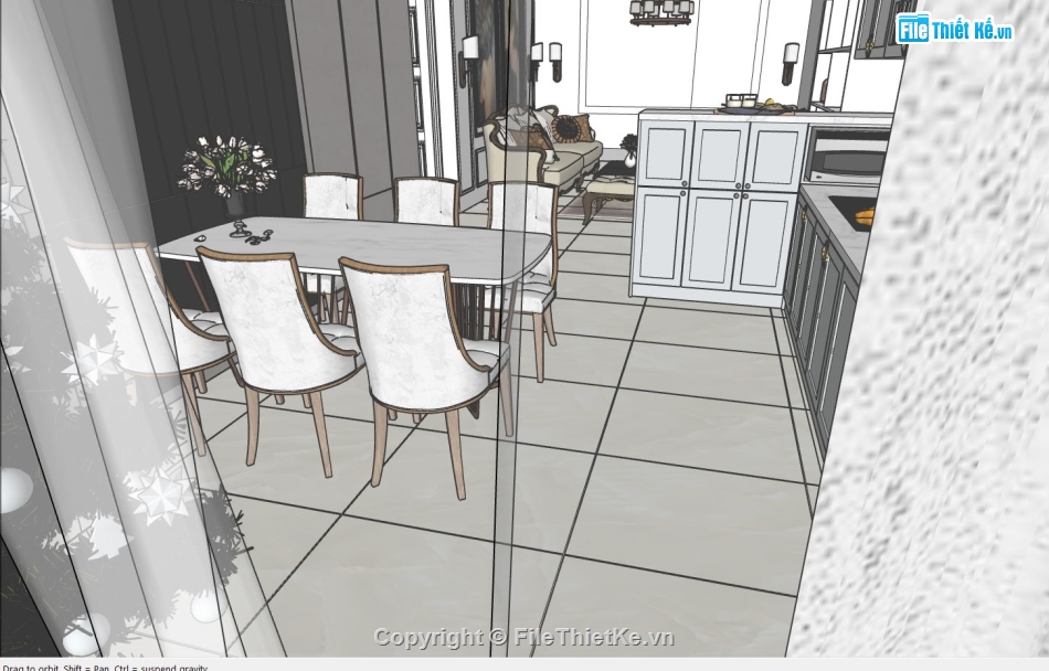 nội thất chung cư,Sketchup nội thất chung cư,Sketchup mẫu nội thất,Sketchup chung cư