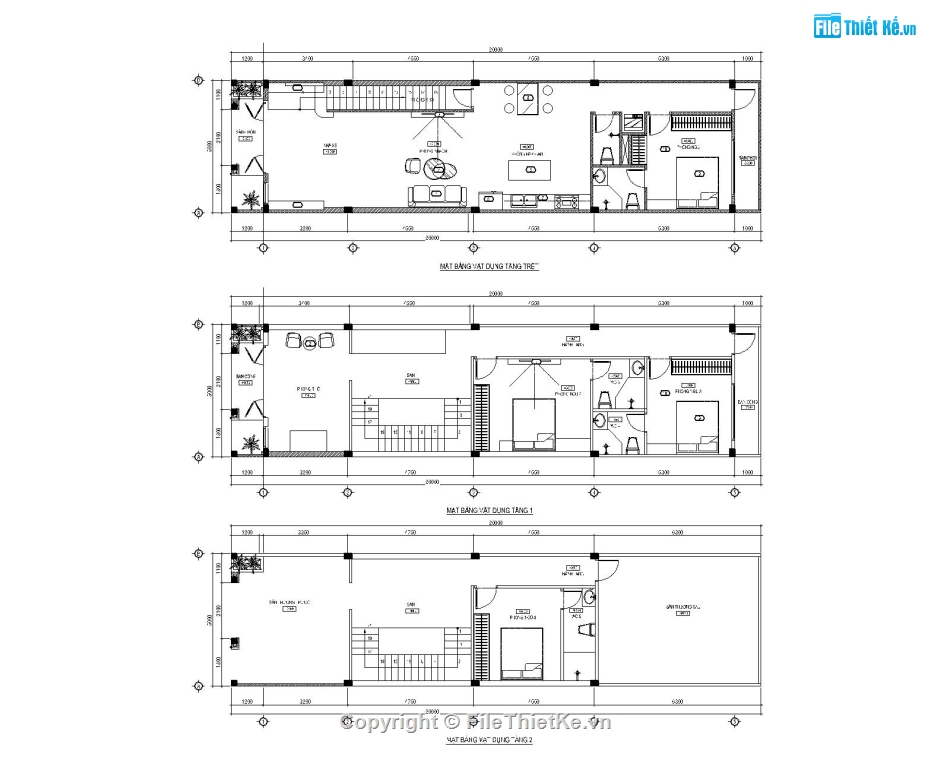 Nhà phố 2 tầng,3 tầng,Nhà phố,Sketchup,Nhà phố 5x20m,Nhà phố 3 tầng cad