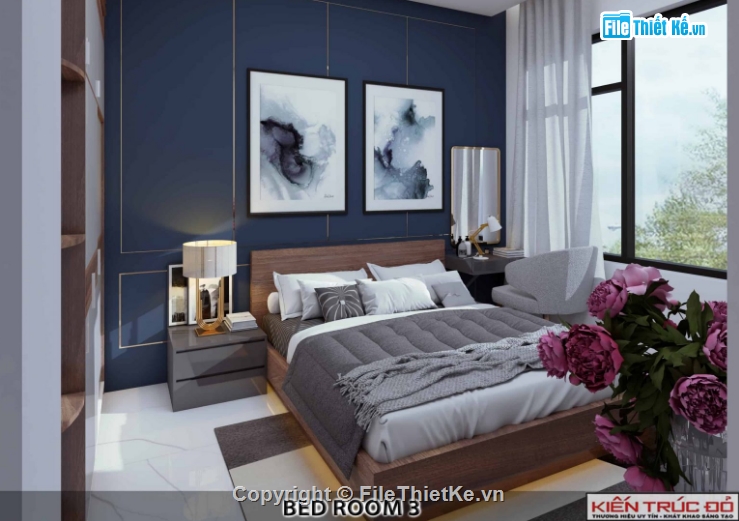 nội thất phòng ngủ,Sketchup phòng ngủ,file sketchup nội thất phòng ngủ,nội thất phòng ngủ sketchup