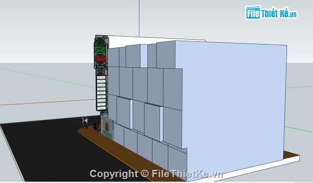 Phòng khám,Phòng khám Sketchup,Sketchup phòng khám Đa khoa