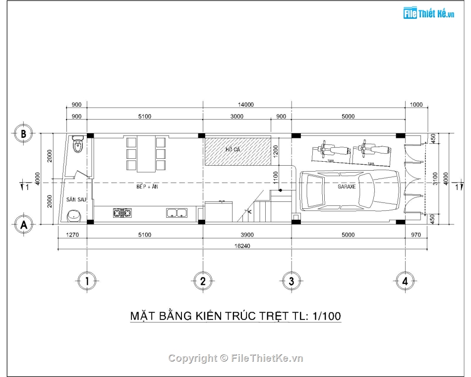 nhà 3 tầng,3 tầng,nhaphocodien,Sketchup nhà phố,cổ điển