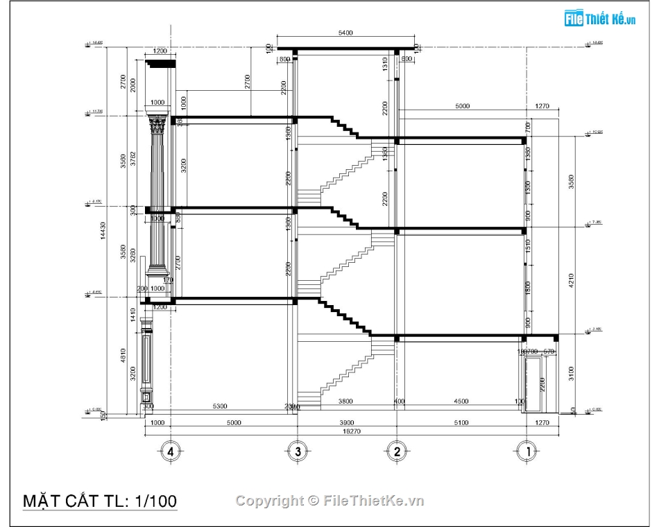 nhà 3 tầng,3 tầng,nhaphocodien,Sketchup nhà phố,cổ điển