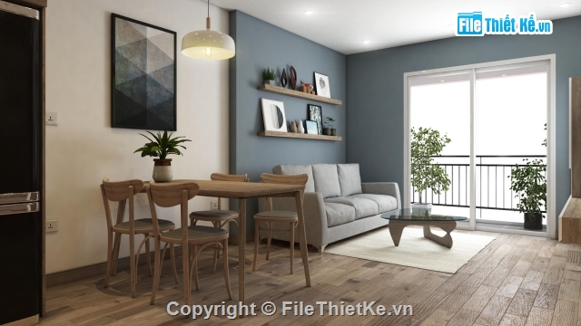 nội thất chung cư,sketchup nội thất,sketchup 2017,thiết kế chung cư,SU chung cư