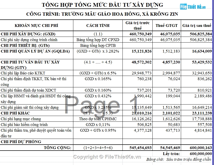 Bản vẽ trường mẫu giáo,mẫu trường mẫu giáo đẹp,rường mẫu giáo hoa hồng 8x20.4m,file cad cảo tạo trường